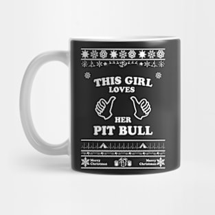 Merry Christmas PIT BULL Mug